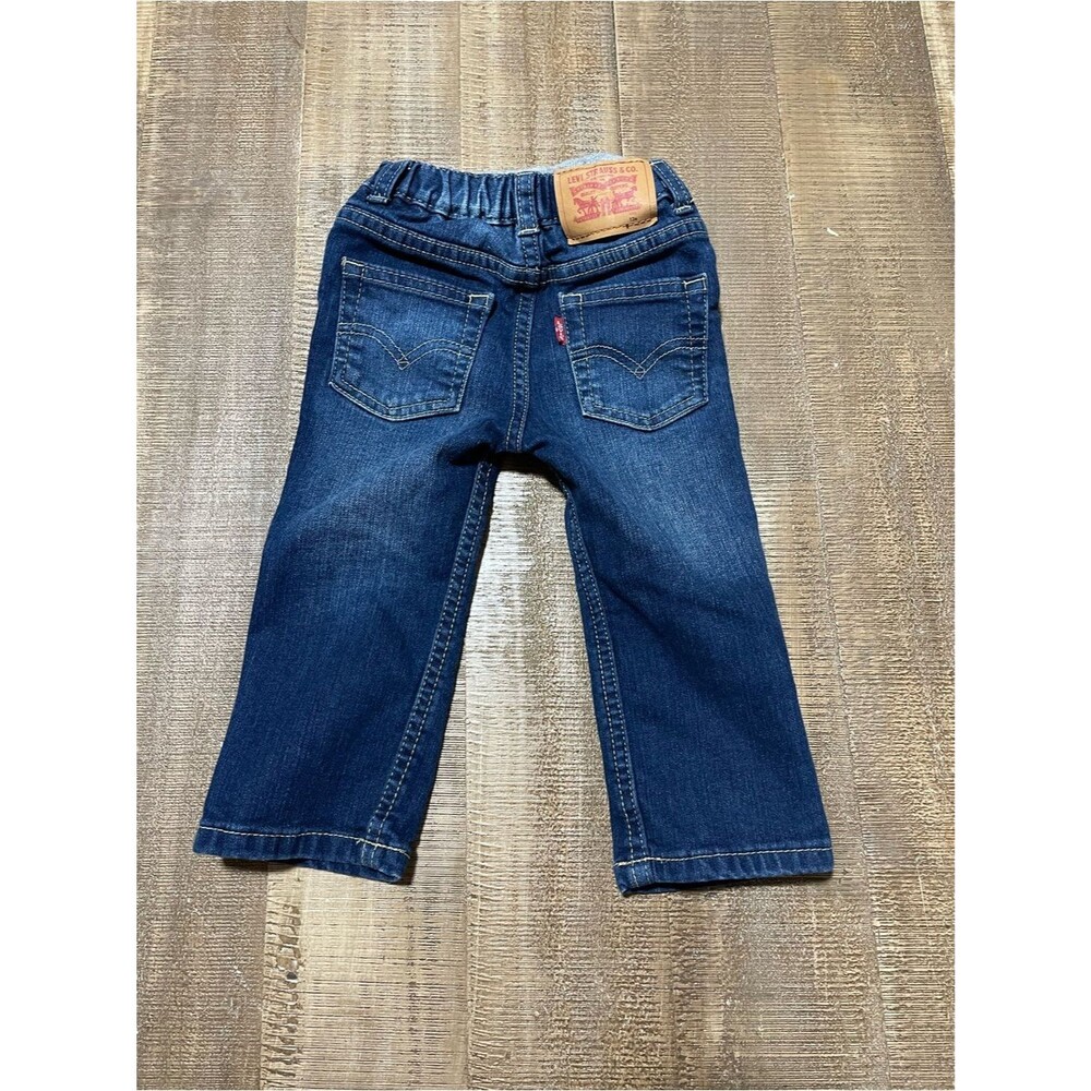 Levi's Toddler Dark Blue Denim Jeans